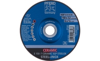 PFERD E 150-7 CERAMIC SGP STEELOX köszörülő és csiszoló eszköz forgószerszámhoz Fém