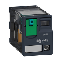 Schneider Electric RXM2AB2FD przekaźnik zasilający Przezroczysty