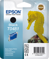Epson Seahorse Cartucho T0481 negro