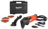 Makita M9800KX4 oscillerend multi-gereedschap Zwart, Oranje 200 W 22000 OPM