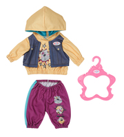 BABY born Tenue avec sweat à capuche 43cm