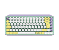 Logitech POP Keys Wireless Mechanical Keyboard With Emoji Keys billentyűzet RF vezeték nélküli + Bluetooth QWERTZ Svájc Mentazöld színű
