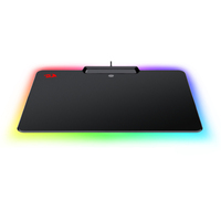 REDRAGON Epeius RGB P009 Gaming mouse pad Black, Translucent