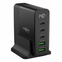 Ansmann DC5140PD Universal Negro USB Carga rápida Interior
