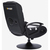 BraZen Gaming Chairs Pride 2.1 Bluetooth Surround Sound Gaming Chair Black/White