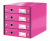 Leitz 60490023 pudełko do przechowywania dokumentów Płyta pilśniowa Różowy