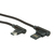 ROLINE 11.02.9035 USB-kabel 0,8 m USB 2.0 USB C USB A Zwart