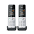 Gigaset COMFORT 500HX duo Analog/DECT telephone Caller ID Black, Silver