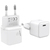 DEQSTER Mini Charger USB-C, 20W PD (Schnellladefunktion), Ladegerät (Power Adapter)