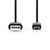 Nedis CCGP60500BK50 câble USB 5 m USB 2.0 USB A Micro-USB B Noir