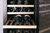 Caso WineComfort 380 Smart Weinkühler mit Kompressor Freistehend Edelstahl 38 Flasche(n)