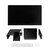 LogiLink BP0140 multimedia cart/stand Black Universal Multimedia stand