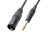 PD-Connex CX38-1 Audio-Kabel 1,5 m XLR (3-pin) 6.35mm Schwarz