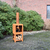 Esschert Design FF298 Kamin Outdoor Tragbare Feuerstelle Brennholz Rostfarbe