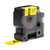 DYMO Rhino Etichette in vinile industriale | 24 mm x 5,5 m | Stampa nera su giallo | Autoadesive | per LabelManager e Rhino Label Makers