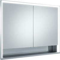 Keuco Spiegelschrank ROYAL LUMOS 1050x735x165mm silber-gebeizt-eloxiert 14318171301