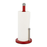 Küchenrollenhalter in Rot/ Silber - (H)35 x Ø15 cm 10043319_0