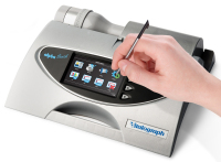 Vitalograph ALPHA Touch Spirometer mit Touchscreen, integriertem Thermodrucker, USB-Schnittstelle, Animation für Kinder, Testspeicher für bis zu 10.000 Patienten