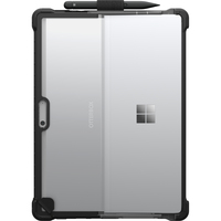 OtterBox Symmetry Studio Microsoft Surface Pro 8 Black Crystal - clear/Schwarz - ProPack (ohne Verpackung - nachhaltig) - Schutzhülle