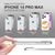 NALIA 360 Gradi Cover Chiaro compatibile con iPhone 14 Pro Max Custodia, Trasparente Anti-Giallo Resistente Guscio Integrale, Fronte e Retro Copertura Hardcase & Silicone Bumper...