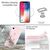NALIA Handyhülle für iPhone XR, Glitzer Slim Silikon-Case Cover Etui Schutzhülle Pink