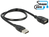 Kabel USB 2.0-A Stecker an USB 2.0-A Buchse ShapeCable 0,5m, Delock® [83499]