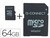 Memoria Sd Micro Q-Connect Flash 64 Gb Clase 10 con Adaptador