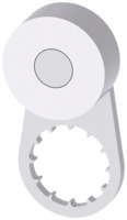 Schwenkhebel, Rolle, Ø 19 mm, (H) 10.1 mm, für Serie 3SE52, 3SE5000-0AA22