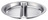 Chafing-Dish Einsatzbehälter 2er-Teilung; 51.5x31.3x6.5 cm (BxTxH); silber