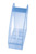 Stehsammler GALAXY, DIN A4/C4, mit Trennstütze und Clip, transluzent-blau