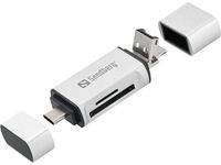 Card Reader USB-C+USB+MicroUSB Card Reader Kártyaolvasók