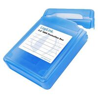 HDD Protection Box, Blue for 3.5" HDDs