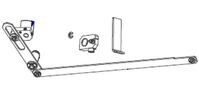 Kit Drive Linkage Cutter 110Xi4: SN less than 14J111900550 140Xi4: SN less than 15J132300394 170Xi4: SN less than 16J132 Drucker & Scanner Ersatzteile