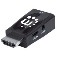 Hdmi To Vga (With Audio) , Converter, 1080P, Male To ,