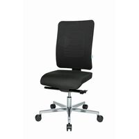 Office swivel chair V4 flat contoured seat