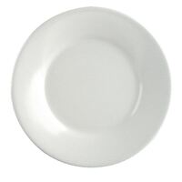 Kristallon Round Serving Plates - Melamine Whiteware - 150(�) mm - 12 p?