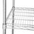 Vogue 4 Tier Wire Shelving Kits Made of Galvanised Zinc with ?lips - 1220X610mm