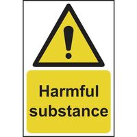 Harmful substance sign