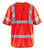 High Vis Weste 3023 High Vis rot - Rückseite