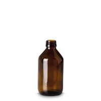 Enghalsflaschen ohne Verschluss Kalk-Soda-Glas braun PP 28 | Nennvolumen: 250 ml
