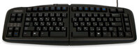 Whilst Stocks Last - Goldtouch Keyboard Cyrillic Russian layout Black USB.