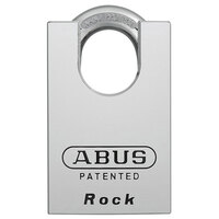 ABUS 53930 83/55mm Rock Hardened Steel Padlock Closed Shackle Carded