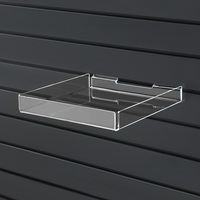FlexiSlot® Tray / Tray / Shelf for Slatwall System | 250 mm