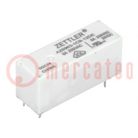 Relay: electromagnetic; SPDT; Ucoil: 12VDC; 8A; 8A/250VAC; 8A/30VDC
