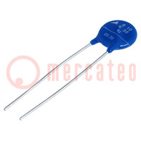 Varistor: metal-oxide; THT; 30VAC; 38VDC; 47V; 500A; -40÷105°C; 4.4J