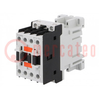 Contactor: 3-pole; NO x3; Auxiliary contacts: NO; 24VDC; 12A; BF