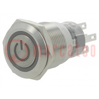 Switch: vandal resistant; Pos: 2; SPDT; 0.5A/220VAC; 1A/24VDC; IP67