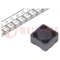 Inductor: wire; SMD; 10uH; 1.84A; 49mΩ; ±20%; 7.3x7.3x4.5mm