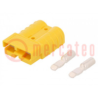 Connector: wire-wire; plug; SB50; hermaphrodite; PIN: 2; for cable