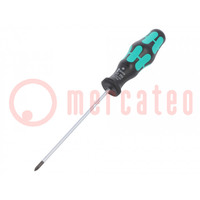 Screwdriver; Phillips; PH0; Kraftform Plus-300